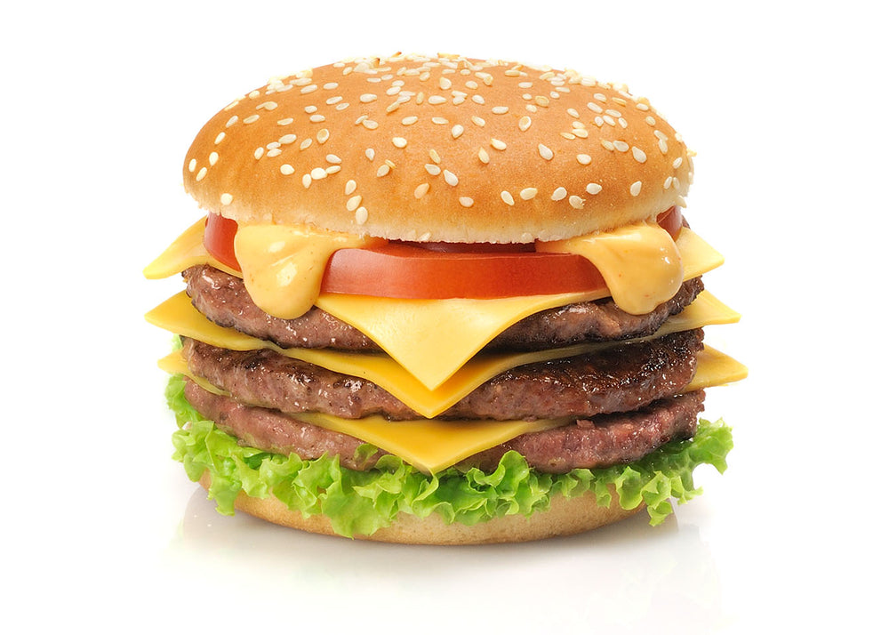 TRIPLE CHEESE BURGER